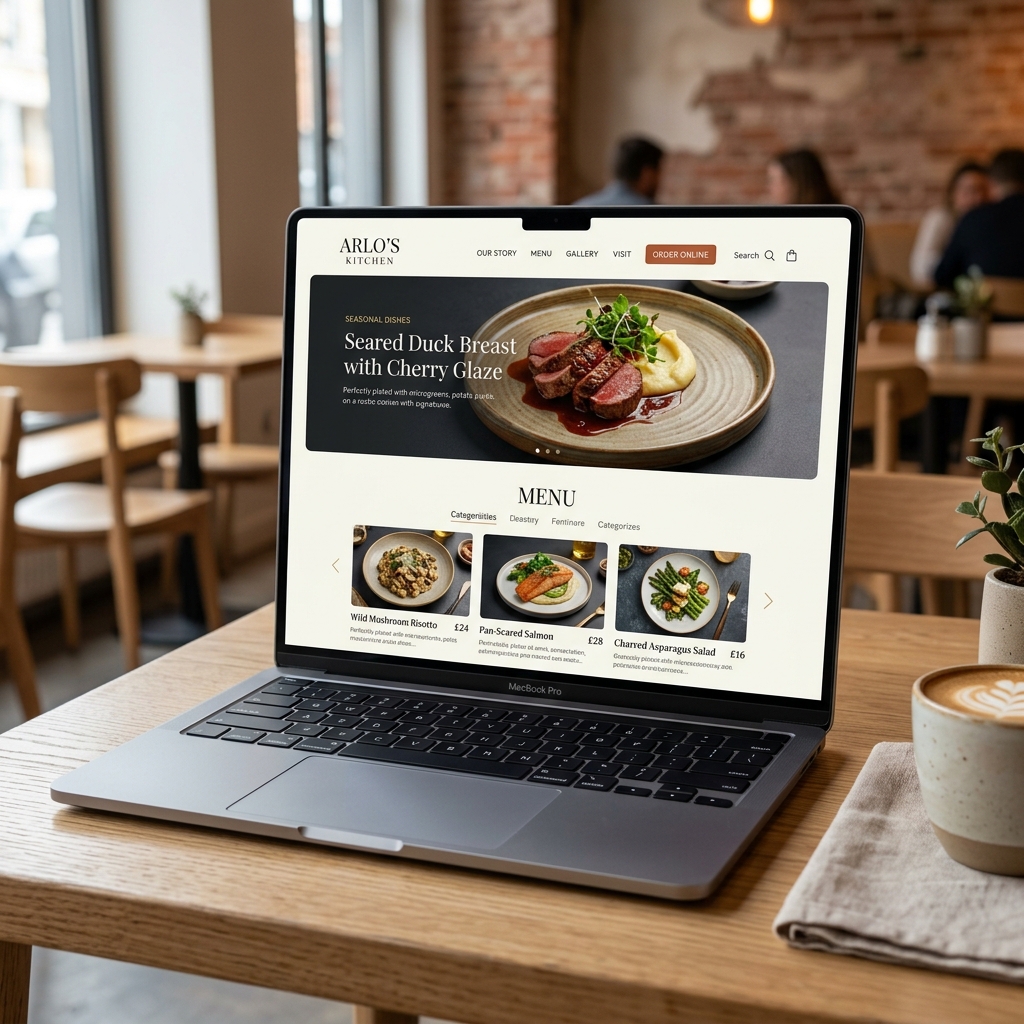 Portfolio Website Restoran